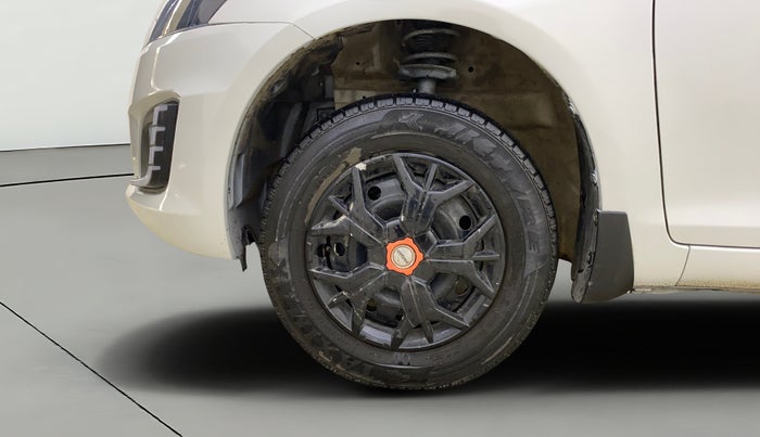 2014 Maruti Swift VXI, Petrol, Manual, 95,878 km, Left Front Wheel