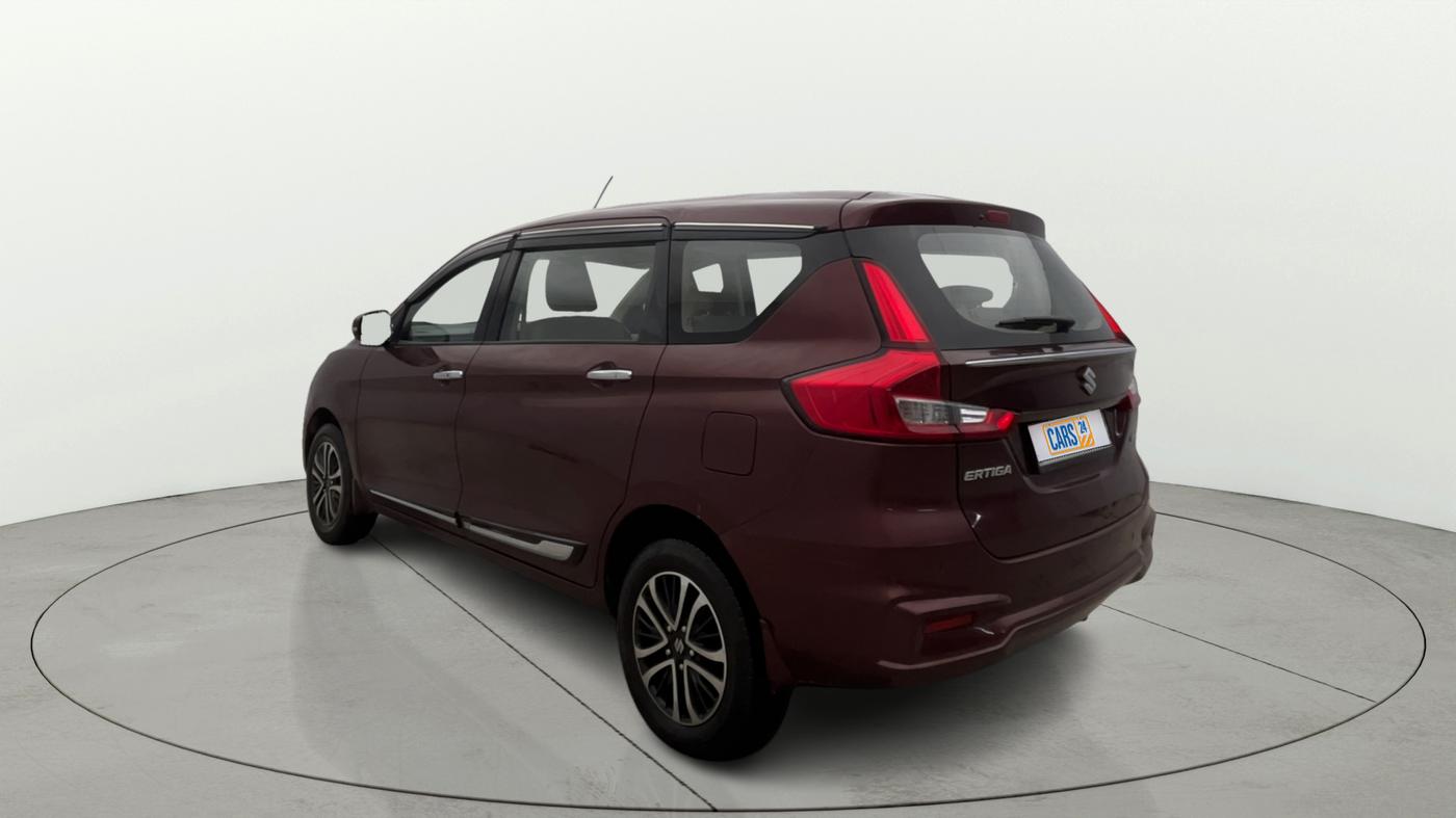 2022 Maruti Ertiga ZXI+ AT SHVS, Petrol, Automatic, 33,804 km, Left Back Diagonal