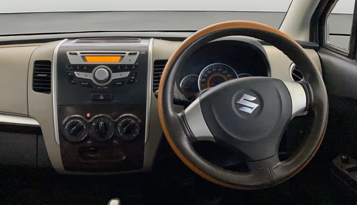 2016 Maruti Wagon R 1.0 VXI AMT FELICITY EDITION, Petrol, Automatic, 74,499 km, Steering Wheel Close Up