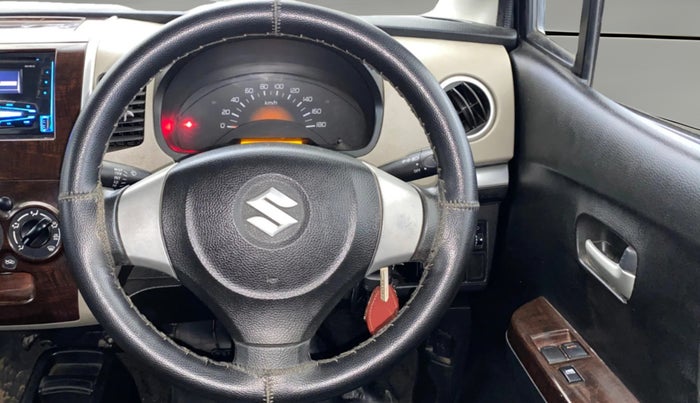 2016 Maruti Wagon R 1.0 LXI, Petrol, Manual, 21,597 km, Steering Wheel Close Up