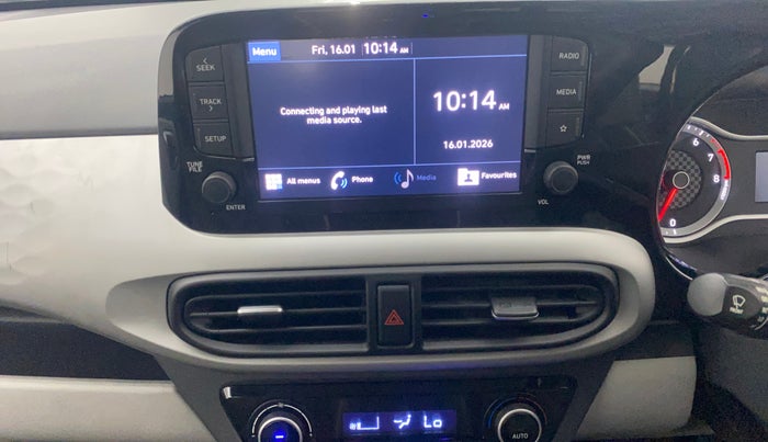 2022 Hyundai GRAND I10 NIOS SPORTZ AMT 1.2 KAPPA VTVT, Petrol, Automatic, 14,118 km, Air Conditioner