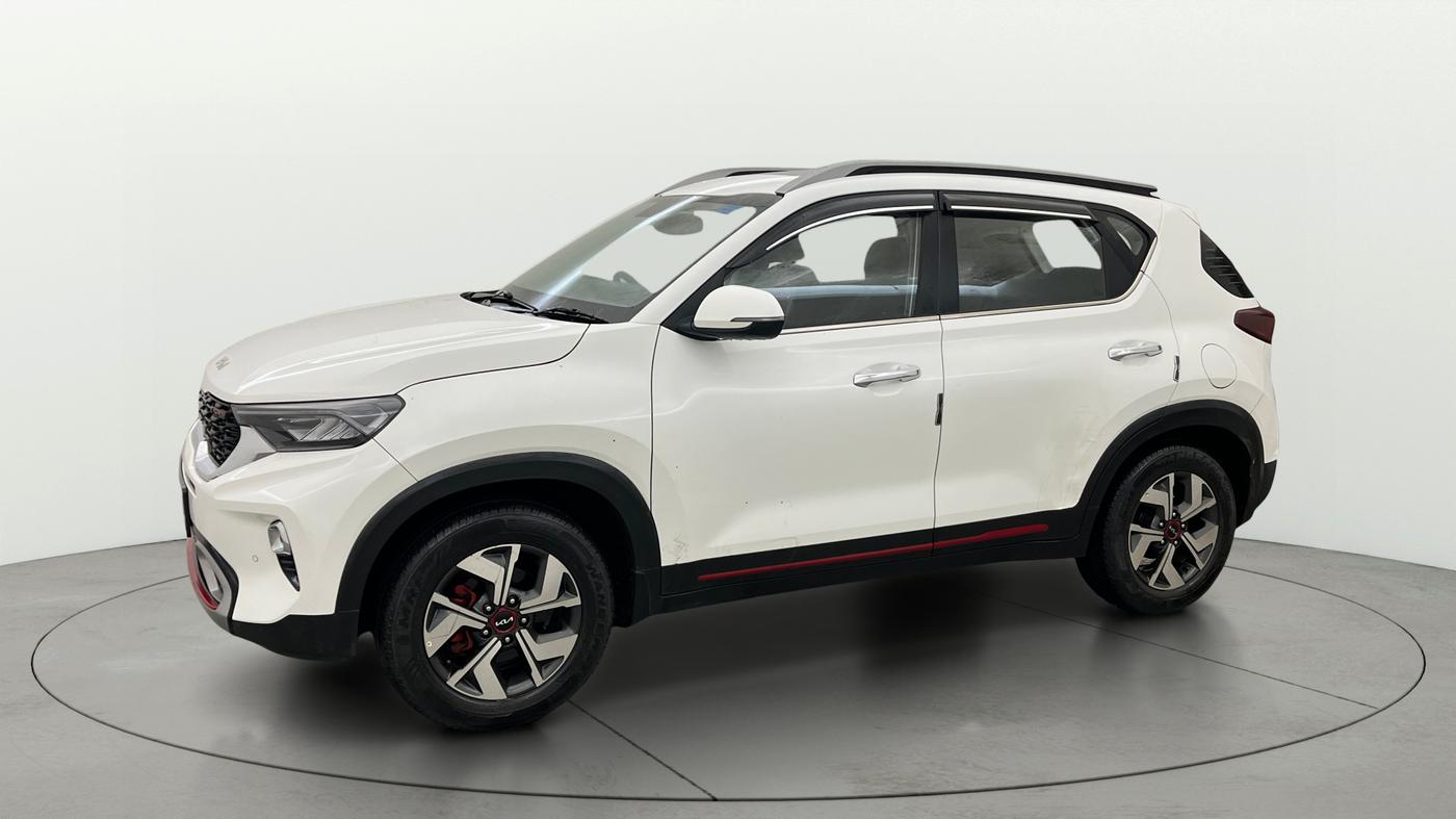 2021 KIA SONET GTX PLUS 1.0 IMT, Petrol, Manual, 27,495 km, Left Front Diagonal