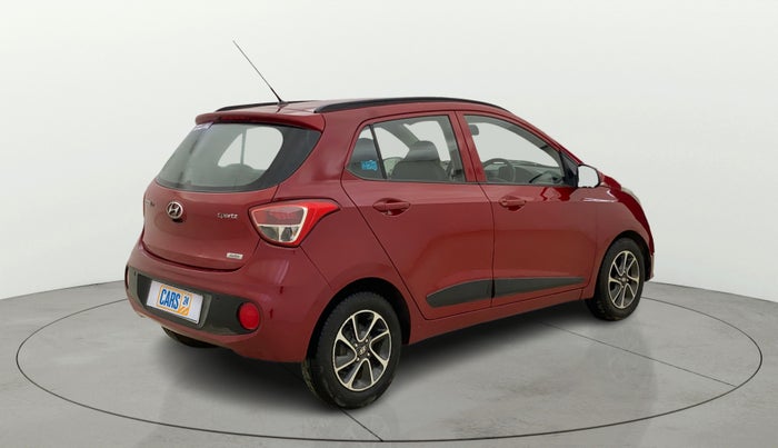 2017 Hyundai Grand i10 SPORTZ (O) AT 1.2 KAPPA VTVT, Petrol, Automatic, 69,552 km, Right Back Diagonal