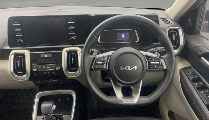 2021 KIA SONET HTX 1.5 AT, Diesel, Automatic, 65,145 km, Steering Wheel Close Up