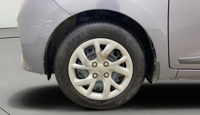2017 Hyundai Grand i10 SPORTZ (O) 1.2 KAPPA VTVT, Petrol, Manual, 49,361 km, Left Front Wheel