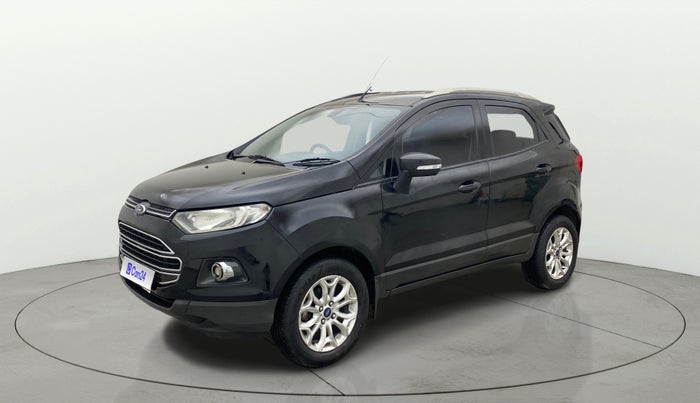 2015 Ford Ecosport TITANIUM+ 1.5L DIESEL, Diesel, Manual, 1,06,174 km, Left Front Diagonal