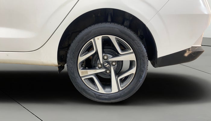 2021 Hyundai AURA SX PLUS 1.2 AMT, Petrol, Automatic, 40,109 km, Left Rear Wheel