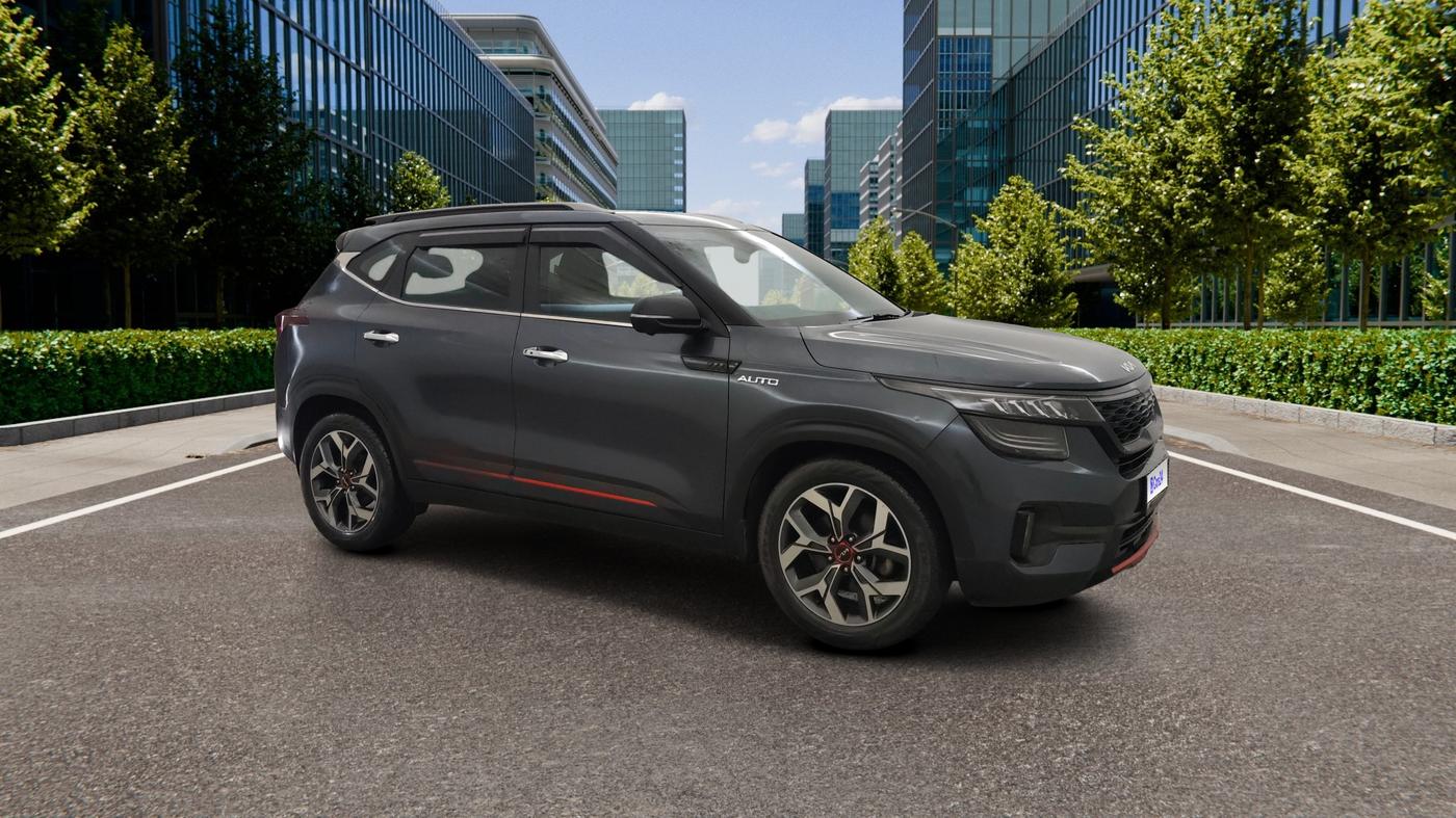 2022 KIA SELTOS X LINE 1.5 DIESEL AT, Diesel, Automatic, 42,921 km, Right Front Diagonal