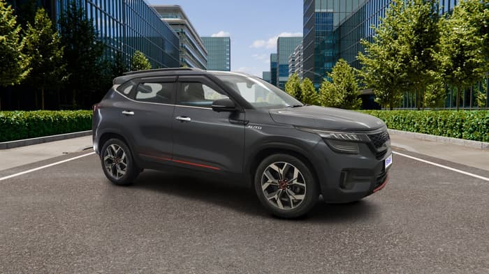 2022 KIA SELTOS X LINE 1.5 DIESEL AT, Diesel, Automatic, 43,103 km, Right Front Diagonal