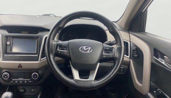 2017 Hyundai Creta SX PLUS 1.6 DIESEL, Diesel, Manual, 72,553 km, Steering Wheel Close Up