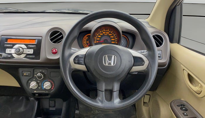 2013 Honda Amaze 1.2L I-VTEC S, Petrol, Manual, 34,207 km, Steering Wheel Close Up