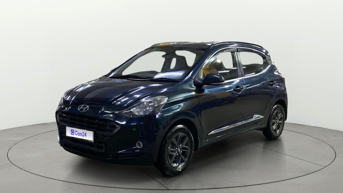 2021 Hyundai GRAND I10 NIOS SPORTZ AMT 1.2 KAPPA VTVT, Petrol, Automatic, 81,807 km, Left Front Diagonal