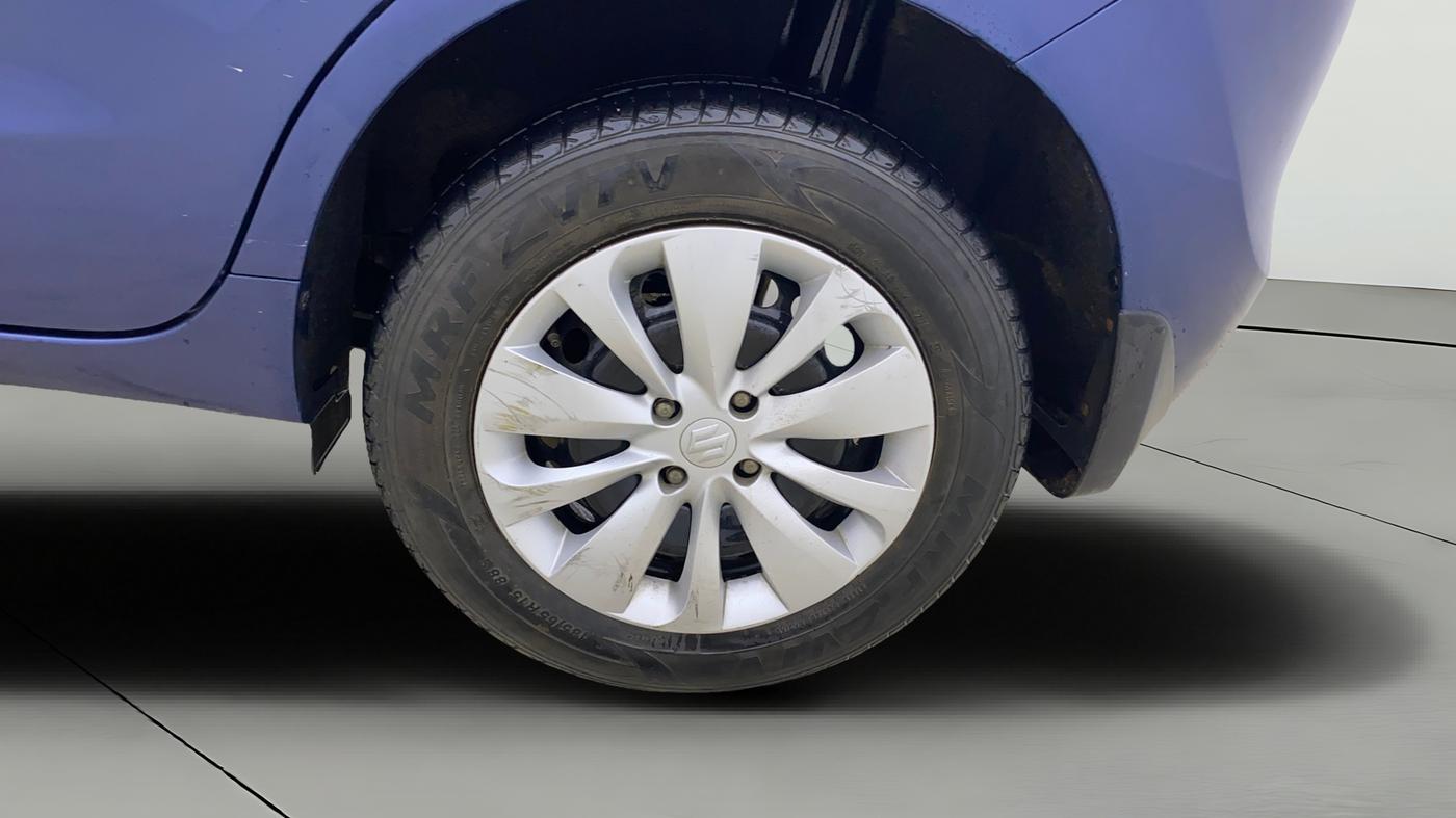 2018 Maruti Baleno DELTA PETROL 1.2, Petrol, Manual, 37,942 km, Left Rear Wheel