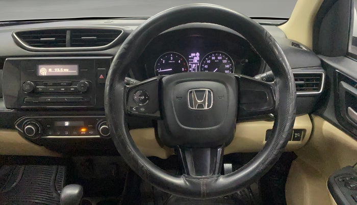 2018 Honda Amaze 1.5L I-DTEC V CVT, Diesel, Automatic, 89,186 km, Steering Wheel Close Up