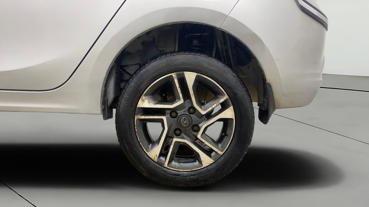 2021 Tata TIGOR XZA PLUS PETROL, Petrol, Automatic, 38,876 km, Left Rear Wheel