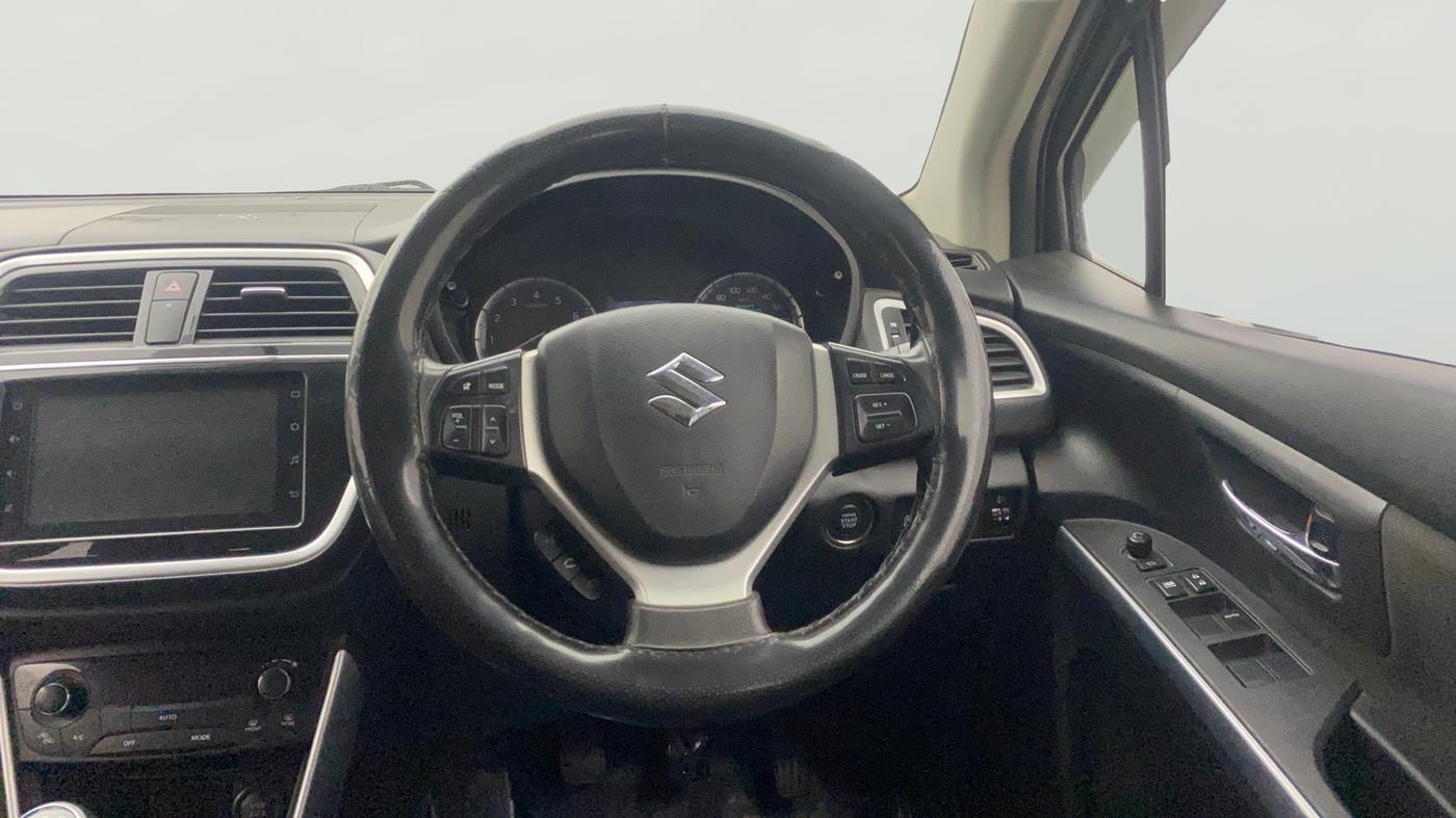 2021 Maruti S Cross ZETA 1.5, Petrol, Manual, 1,06,825 km, Steering Wheel Close Up