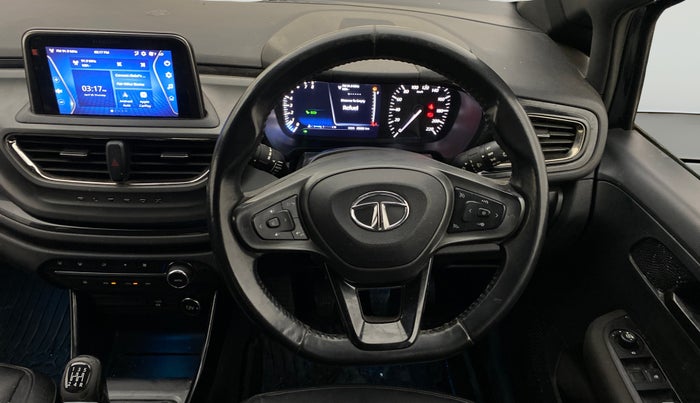 2021 Tata ALTROZ XZ PLUS PETROL DARK EDITION, Petrol, Manual, 65,942 km, Steering Wheel Close Up