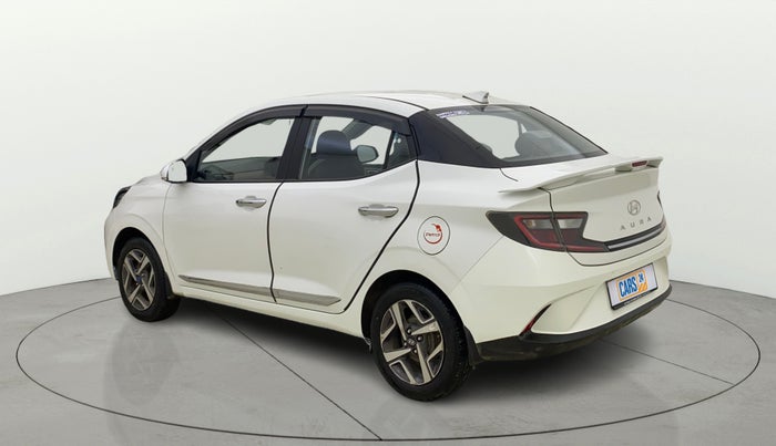 2023 Hyundai AURA SX PLUS 1.2 AMT, Petrol, Automatic, 47,649 km, Left Back Diagonal