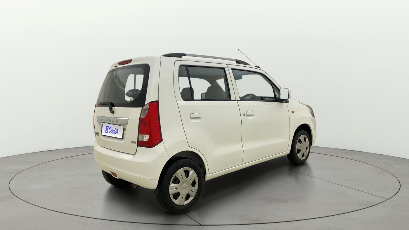 2013 Maruti Wagon R 1.0 VXI, CNG, Manual, 1,18,028 km, Right Back Diagonal