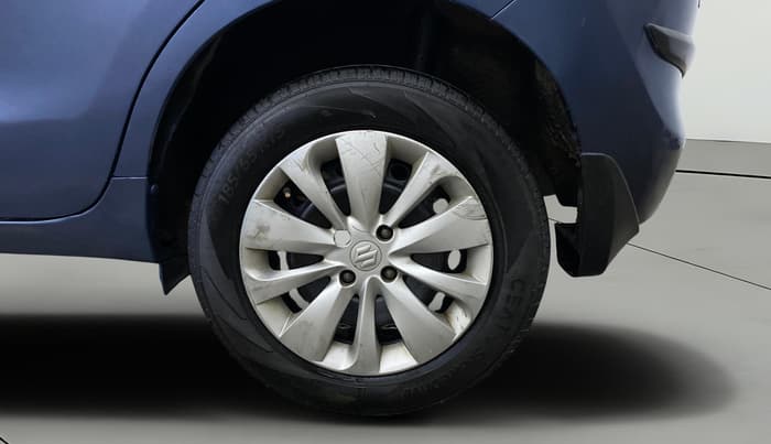 2017 Maruti Baleno DELTA PETROL 1.2, Petrol, Manual, 1,16,983 km, Left Rear Wheel