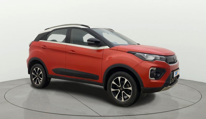 2021 Tata NEXON XZ PLUS (O) PETROL DUAL TONE, Petrol, Manual, 53,304 km, Right Front Diagonal