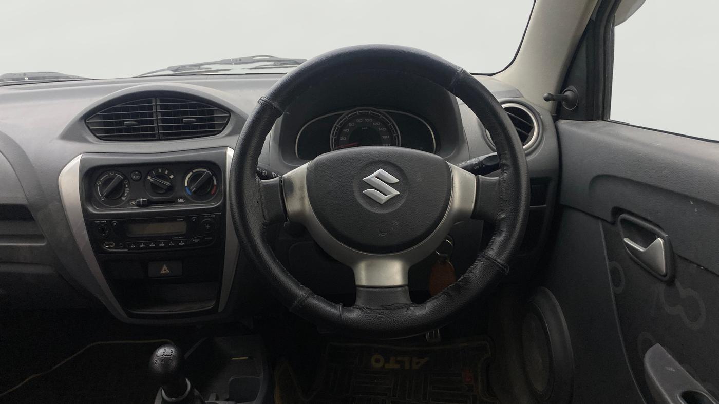 2014 Maruti Alto 800 VXI, Petrol, Manual, 47,427 km, Steering Wheel Close Up