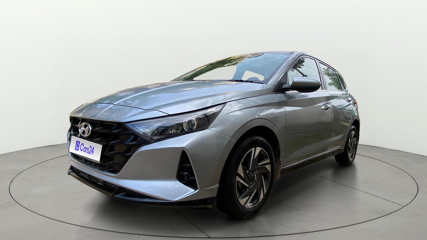 2021 Hyundai NEW I20 ASTA 1.2 MT, Petrol, Manual, 54,806 km, Left Front Diagonal