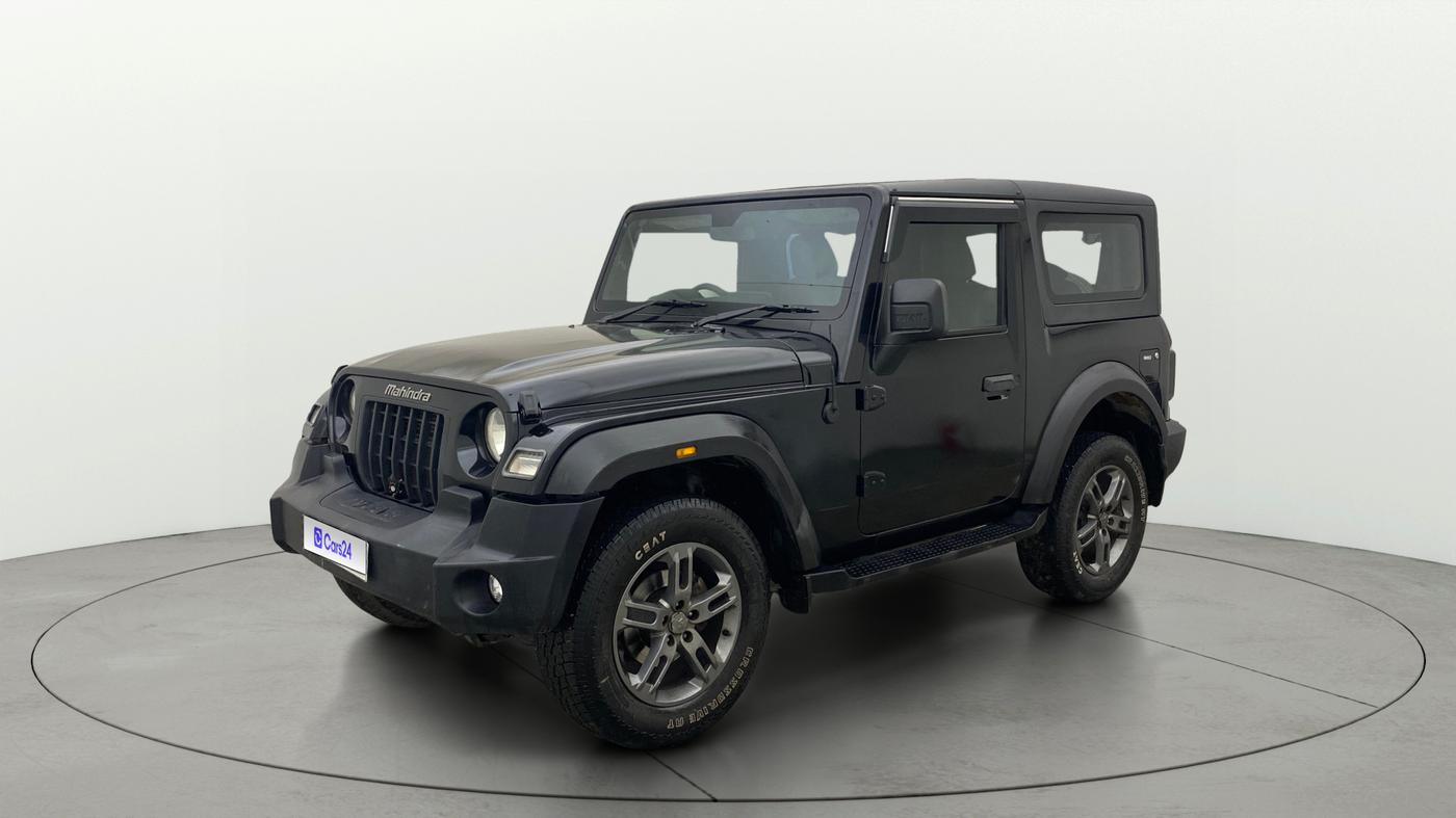 2023 Mahindra Thar LX D HT 2WD MT, Diesel, Manual, 69,969 km, Left Front Diagonal