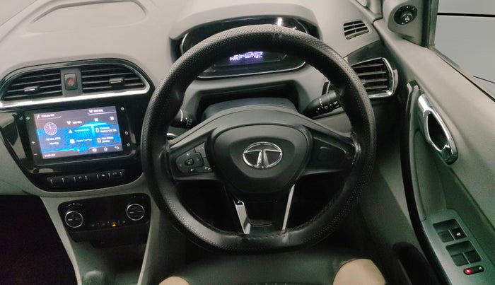 2020 Tata TIGOR XZA PLUS PETROL, Petrol, Automatic, 54,204 km, Steering Wheel Close Up