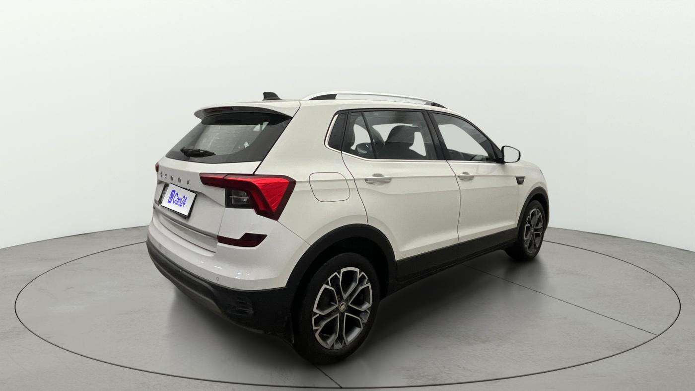 2021 Skoda KUSHAQ STYLE 1.0L TSI MT, Petrol, Manual, 73,194 km, Right Back Diagonal