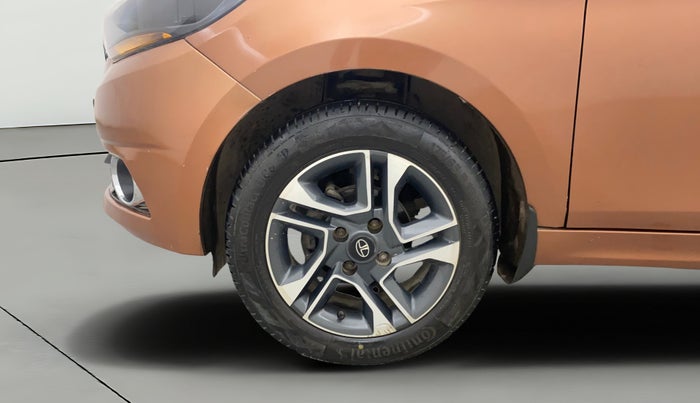 2018 Tata TIGOR XZA PETROL, Petrol, Automatic, 50,063 km, Left Front Wheel