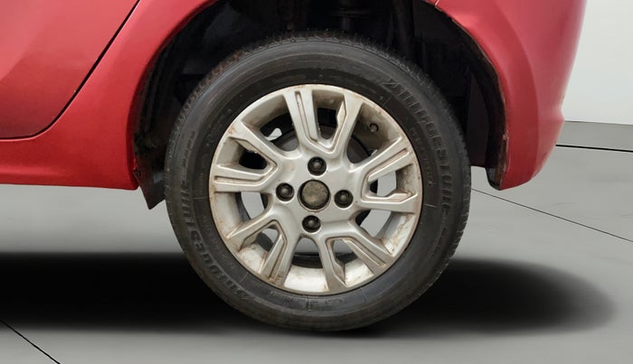 2017 Tata Tiago XZA PETROL, Petrol, Automatic, 38,071 km, Left Rear Wheel