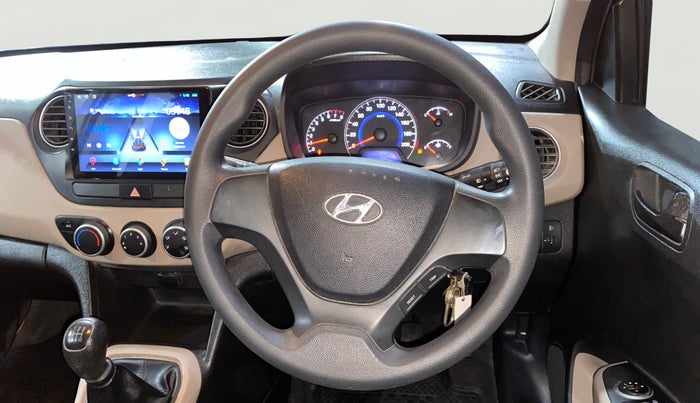 2015 Hyundai Grand i10 MAGNA 1.2 KAPPA VTVT, Petrol, Manual, 18,835 km, Steering Wheel Close Up