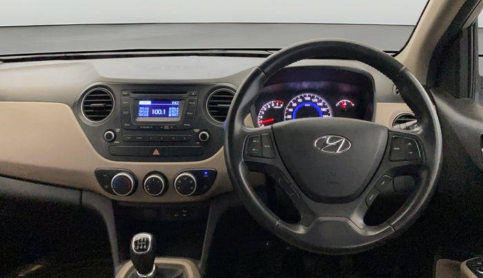 2015 Hyundai Grand i10 ASTA 1.2 KAPPA VTVT, Petrol, Manual, 50,904 km, Steering Wheel Close Up
