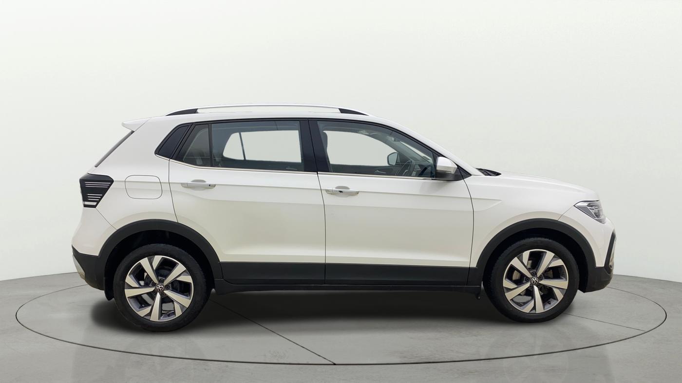 2022 Volkswagen TAIGUN TOPLINE 1.0 TSI MT, Petrol, Manual, 54,286 km, Right Side View