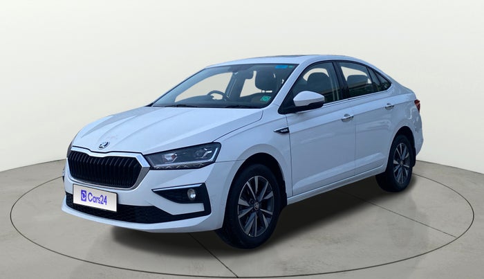 2023 Skoda SLAVIA STYLE 1.0L TSI MT, Petrol, Manual, 27,635 km, Left Front Diagonal