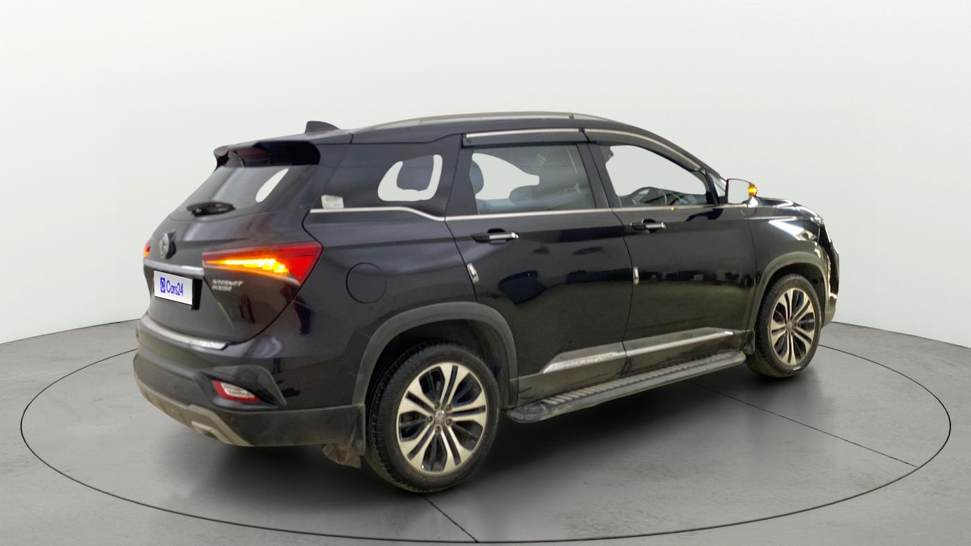 2021 MG HECTOR PLUS SHARP 1.5 PETROL TURBO CVT 6-STR, Petrol, Automatic, 16,792 km, Right Back Diagonal