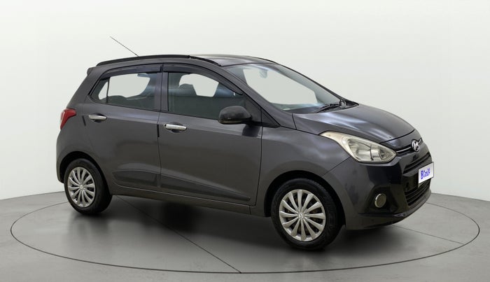 2016 Hyundai Grand i10 SPORTZ 1.1 CRDI, Diesel, Manual, 1,28,999 km, Right Front Diagonal