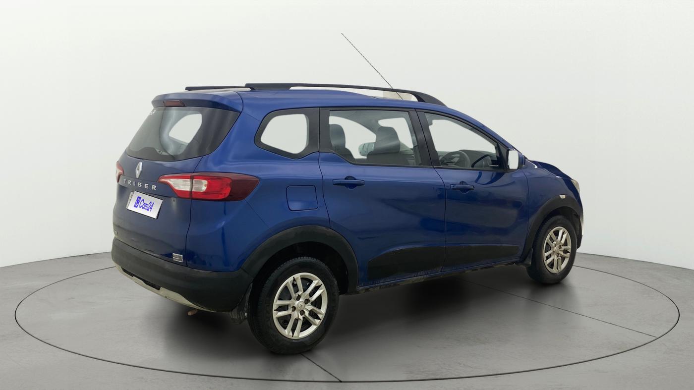 2020 Renault TRIBER RXT AMT, Petrol, Automatic, 32,988 km, Right Back Diagonal
