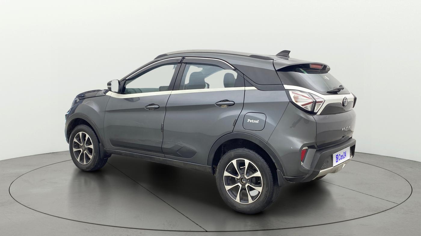 2021 Tata NEXON XZ PLUS PETROL, Petrol, Manual, 35,918 km, Left Back Diagonal