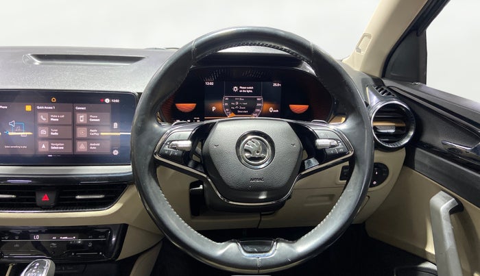 2022 Skoda SLAVIA STYLE 1.5L TSI DSG, Petrol, Automatic, 48,519 km, Steering Wheel Close Up