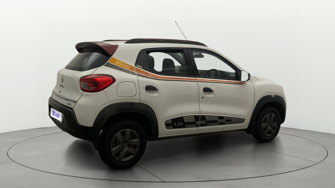 2017 Renault Kwid RXT 1.0 AMT, Petrol, Automatic, 51,514 km, Right Back Diagonal