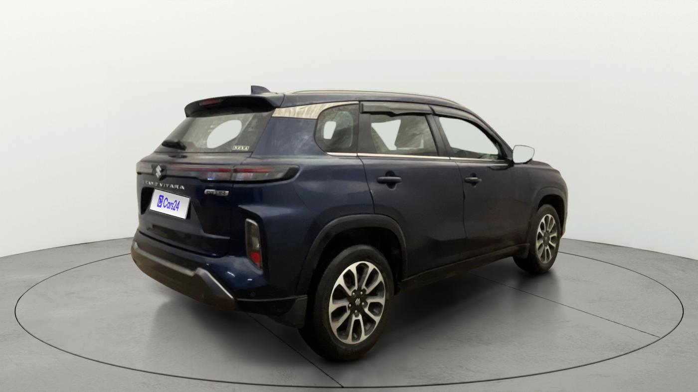 2023 Maruti Grand Vitara ALPHA PLUS HYBRID ECVT, Hybrid, Automatic, 73,844 km, Right Back Diagonal