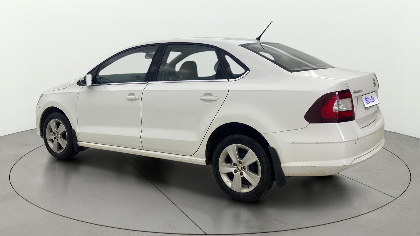 2021 Skoda Rapid AMBITION AT TSI, Petrol, Automatic, 32,070 km, Left Back Diagonal
