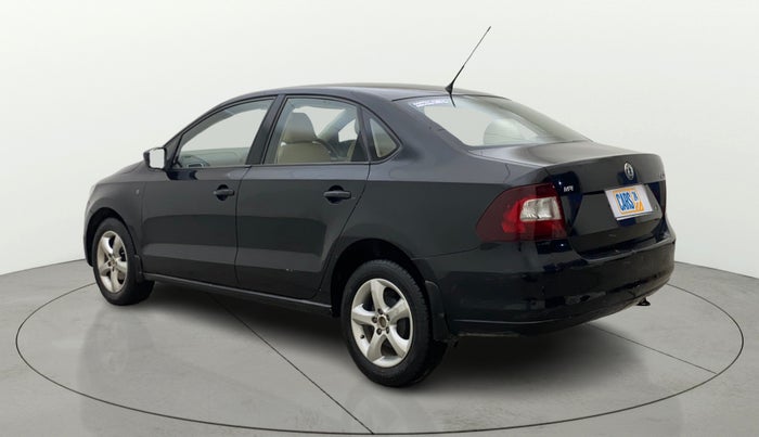 2012 Skoda Rapid ELEGANCE 1.6 MPI MT, Petrol, Manual, 1,04,264 km, Left Back Diagonal