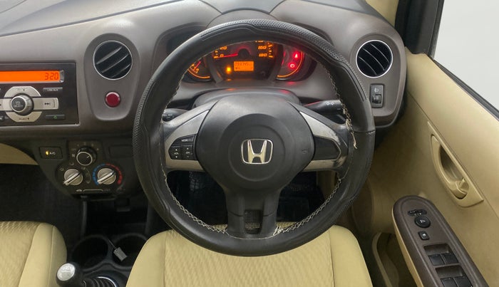 2013 Honda Amaze 1.2L I-VTEC S, Petrol, Manual, 93,745 km, Steering Wheel Close Up