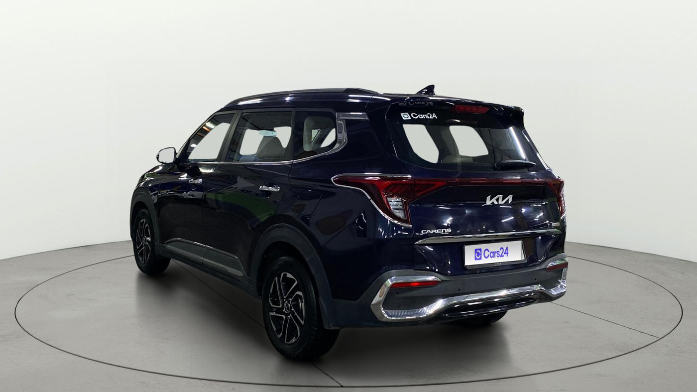 2022 KIA CARENS LUXURY PLUS 1.4 PETROL 7 STR, Petrol, Manual, 42,324 km, Left Back Diagonal
