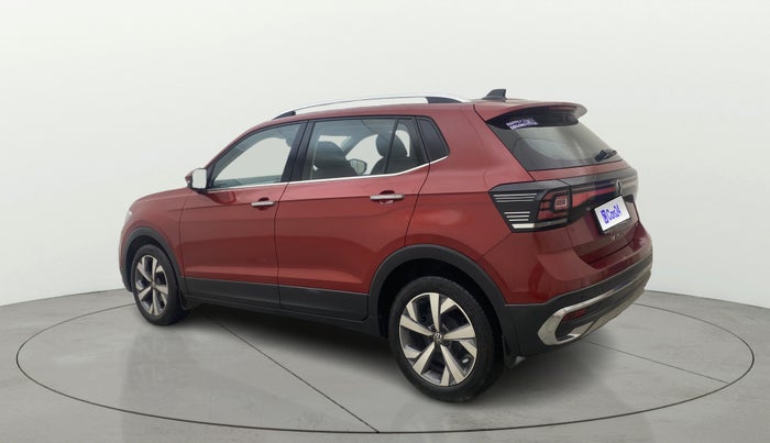 2022 Volkswagen TAIGUN TOPLINE 1.0 TSI AT, Petrol, Automatic, 44,181 km, Left Back Diagonal