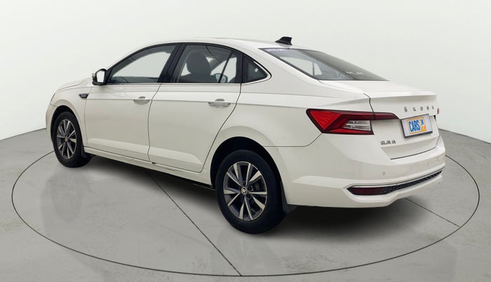 2022 Skoda SLAVIA STYLE 1.0L TSI MT, Petrol, Manual, 60,490 km, Left Back Diagonal