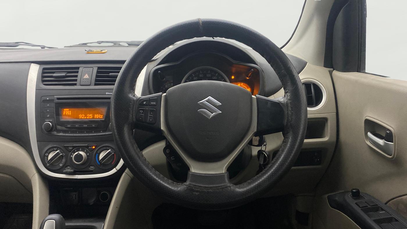 2017 Maruti Celerio ZXI AMT, Petrol, Automatic, 80,175 km, Steering Wheel Close Up
